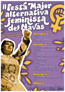 II FESTA MAJOR ALTERNATIVA FEMINISTA DE NAVÀS